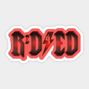 RED 4 ED Sticker